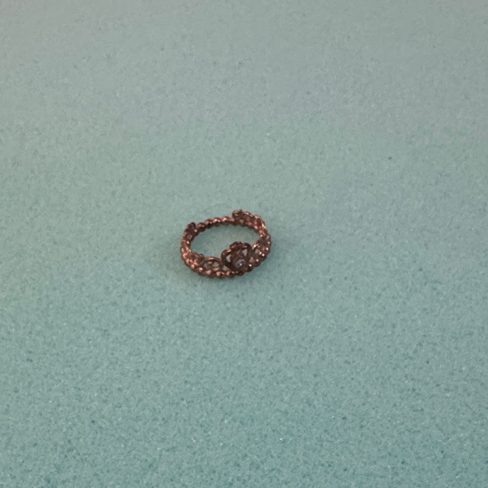 Pandora Twisted Rose Gold Ring